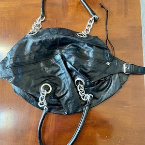 Satchel Faux Leather Bag